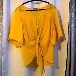Yellow Blouse